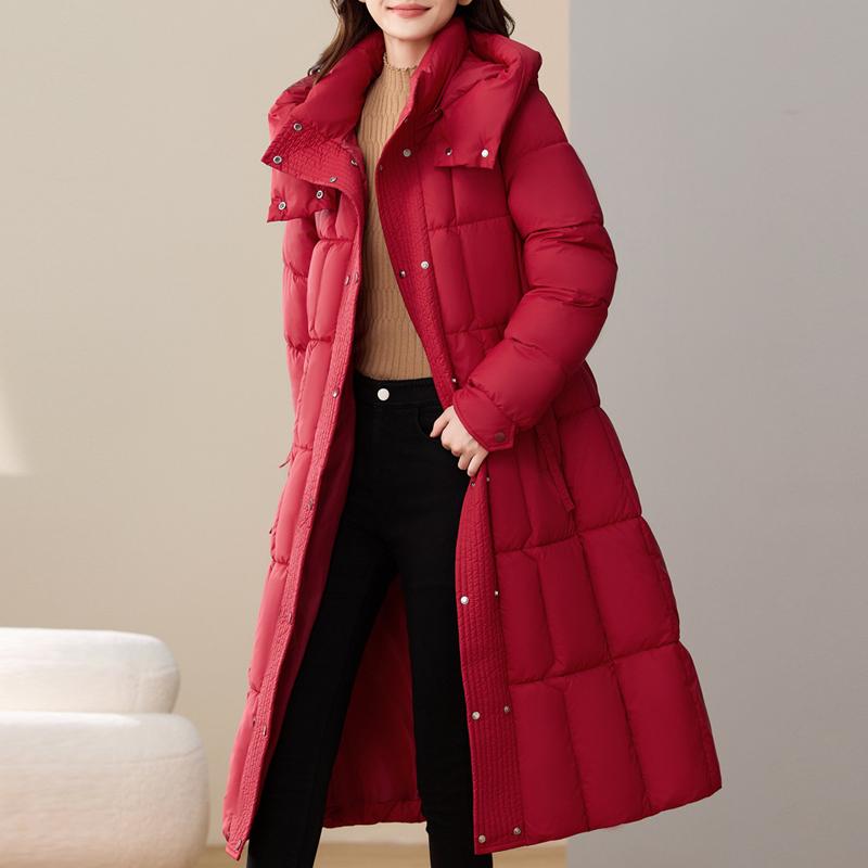 Fashion Women's Winter Long Parkas Hooded Loose Warm Coats Thick Women Jackets