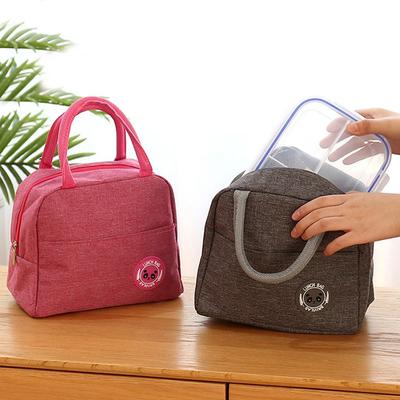 Yalıtımlı Öğle Yemeği Çantası Yalıtım Bento Paketi Alüminyum Folyo Pirinç Çantası Yemek Paketi Buz Aküsü Öğrenci Bento Öğle Yemeği El Çantası Yalıtım
