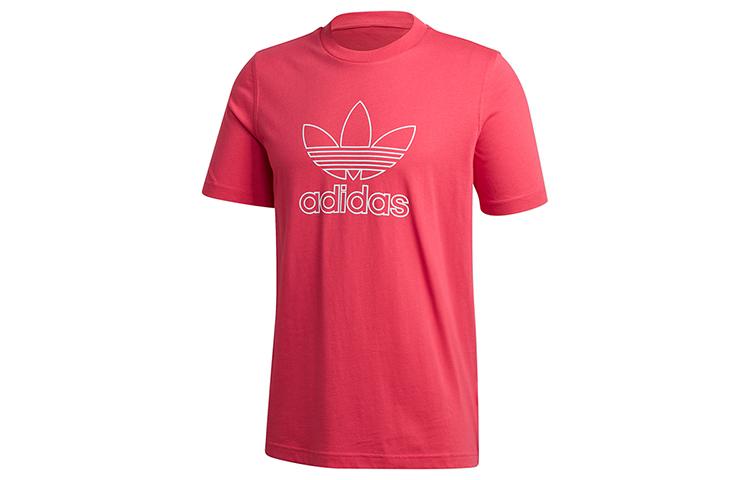 Adidas Originals Trefoil T Shirt Men s Red GF4097 XL