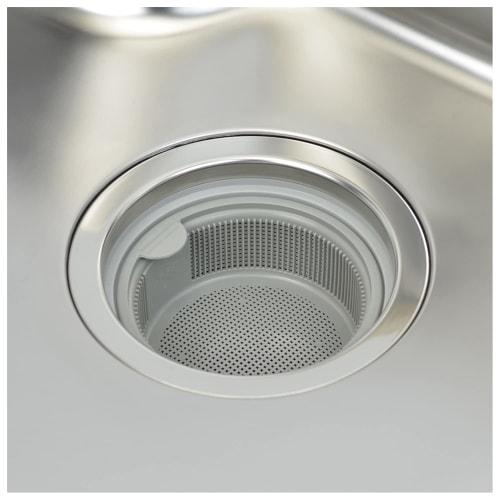 Gaona Shallow Garbage Drain, 13.5cm, Plastic, for Sinks, GA-PB080