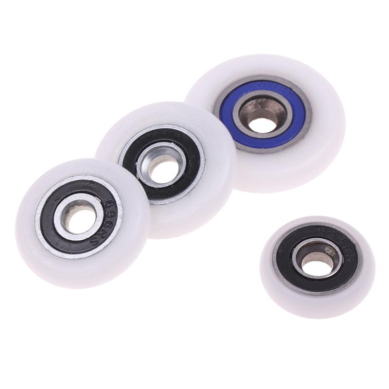 10Pcs Door Roller Replacement Shower Runner Wheels 19/23/25/28Mm Wheels Diameter 6Mm Hole For Shower Enclosures Steam Cabins