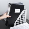 Deli A4 Thickened Plastic File Boxes (12-Pack)