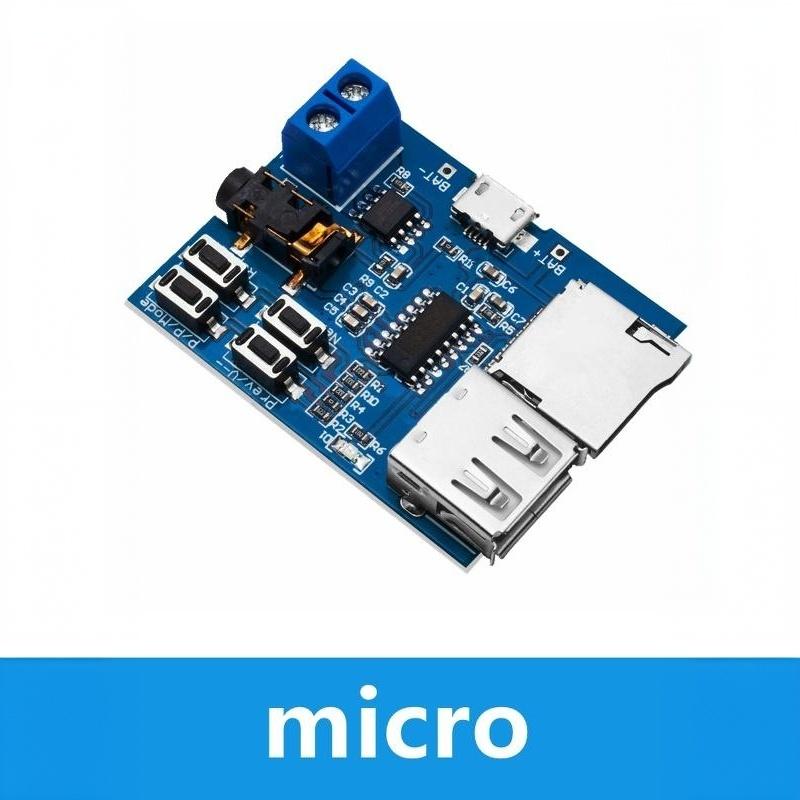 Mp3 Lossless Decoding Board Comes With Power Amplifier Mp3 Module Mp3 Decoder Tf Card Usb Decoding Player
