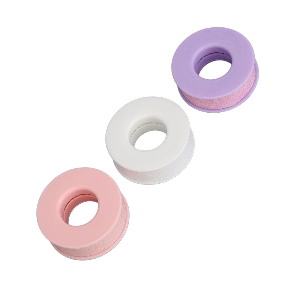 3 ks páska na řasy prodyšná snadno se trhá měkká tenká lepící páska pro prodlužování řas pro kosmetický salon Ho