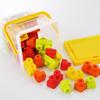 Silicone Teething Building Blocks for Babies - Chewable, Large Pieces, Early Education Toy for 6+ Months