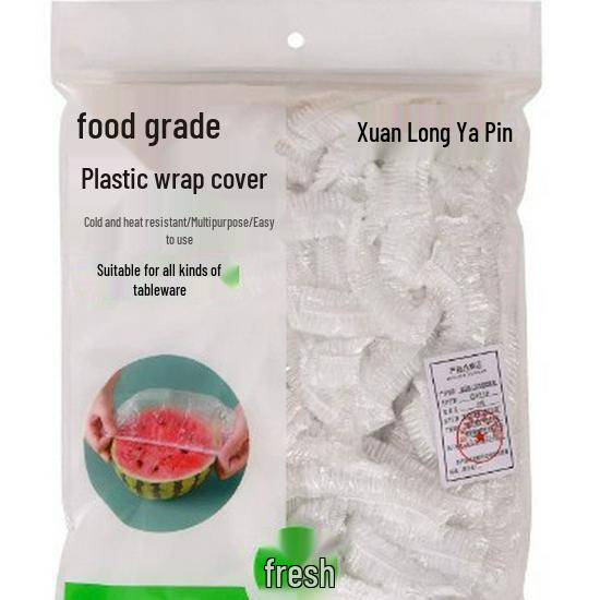 Disposable Food Grade Cling Film Covers for Freshness - Vegetable & Fruit Sleeves