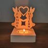 Easter Theme Candle Holder Molds with Base for Making Easter Decorations Candle Holder Tealight Holder