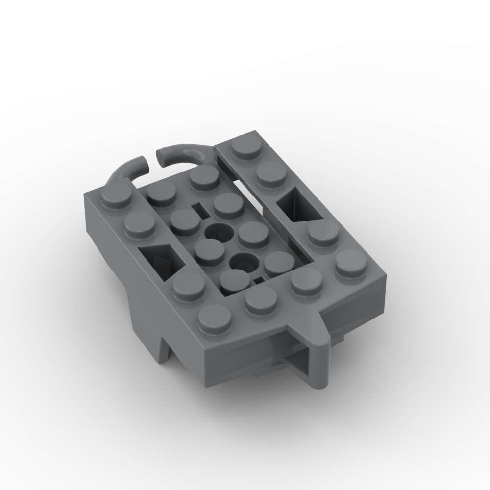 

Non-Toxic Moc 1Pcs 26021 Vehicle Base 4X5 Roller Car Building Blocks Railway Train Chassis Bricks Particle Diy Toys Children Birthday Gift