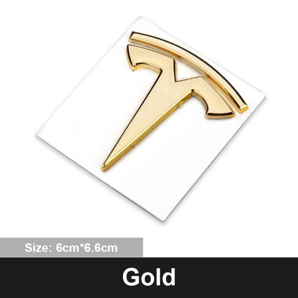 ZFX1 Geschikt voor Tesla Model X Metalen Auto Stickers, Model S Emblemen, Model 3 Staartbadge Decoratie, en Model Y Spatbord Decals
