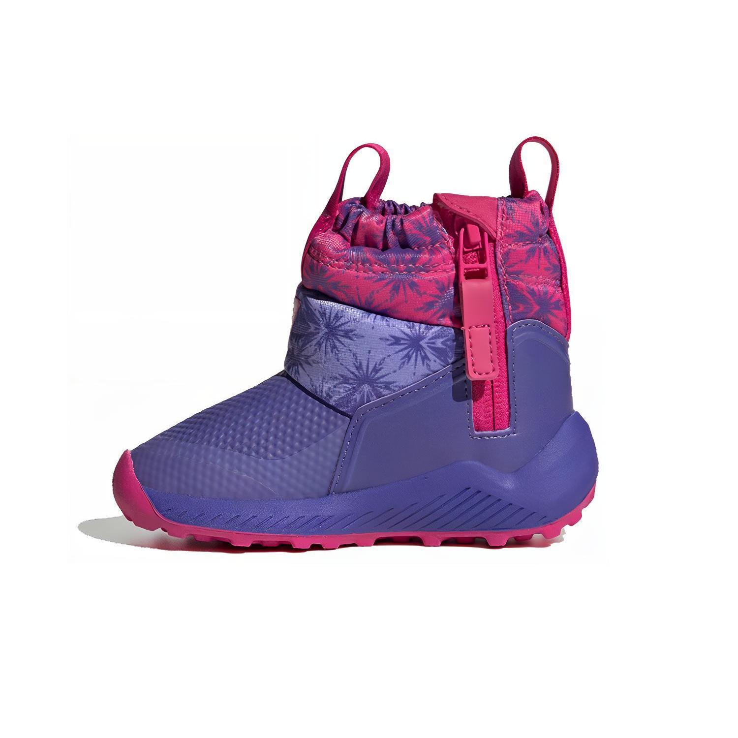 

Disney x Adidas Waterproof And Warm High top Toddler Shoes Purple Pink Infant And Toddler FV4270 25