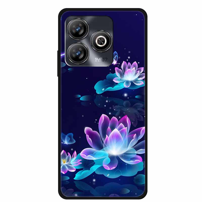 Phone Case For ZTE Blade A75 4G Back Cover Case Shockproof Black Silicone Soft Funda For ZTE Blade A75 4G Case A 75 6.6" Coque