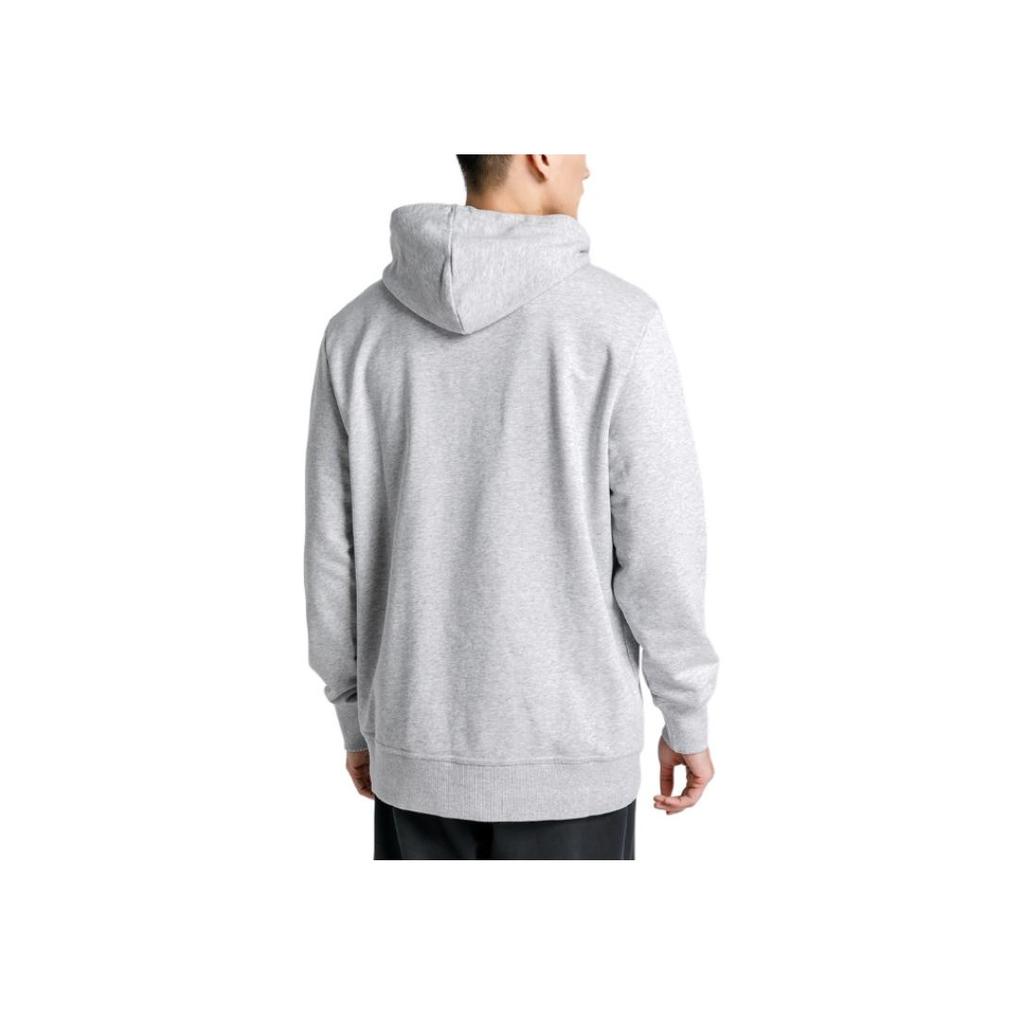 Puma X Vd Collaboration Warm Fashion Versatile Hooded Pullover Long Sleeve Sweatshirt Men sweatshirt Gray 598323-04