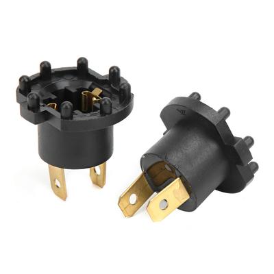 2pcs Auto Taillight Bulb Socket Holder Repalecement Plastic Fit for Kawasaki ER6?F