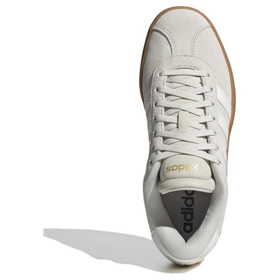 Adidas VL Court Bold Pohodlné Všestranné Nízké Skate Boty Dámské tenisky Off-White JQ5633