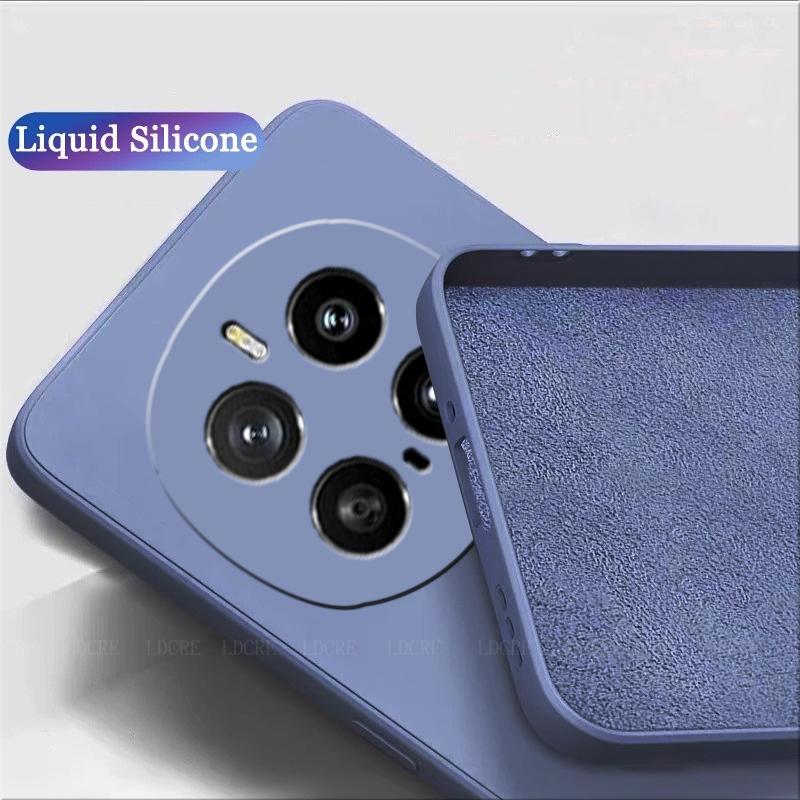 Für Honor Magic 7 5G Hülle Abdeckung Huawei Honor Magic 7 5G Capas Flüssigsilikon Stoßfest Weiche Fundas Honor Magic 7 5G