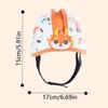 Breathable Toddler Safety Helmet Anti-Fall Adjustable Baby Safety Hat Comfortable To Wear Anti-Collision Infant Bumper Cap
