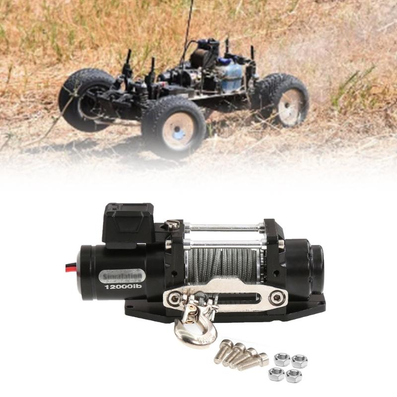 Accuracy Controlled All Metal Winch Waterproof Electric Winch Upgrades For Off Road Save & Crawlers Truck Upgrades