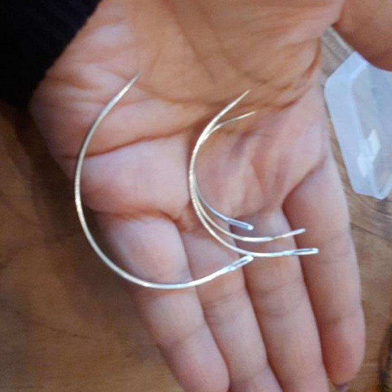 4PCS New Sewing Needle Leather Craft Sewing Accessories Stitching Sewing Leathercraft Hand Repair Sewing Needles Patching Tool