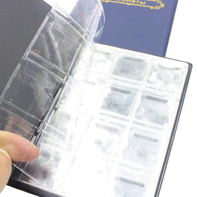 120 Cepli Madeni Para Koleksiyonu Albümü Ev Dekorasyon Albümü Madeni Para Albümü Tutucuları Koleksiyon Kitabı Scrapbook Çift Sıra Rusya