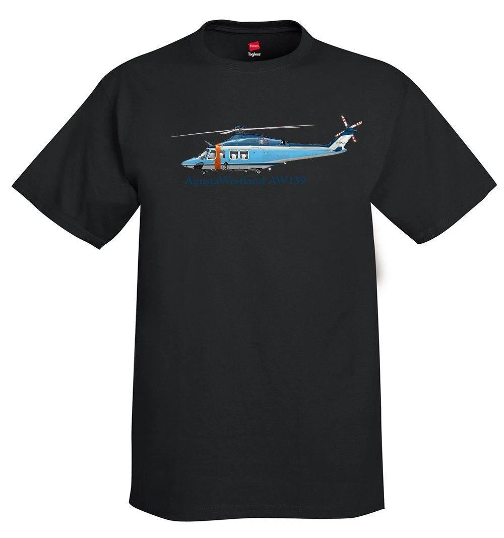 

AgustaWestland AW139 Helicopter T-Shirt - Personalized with Your N# M