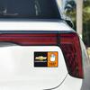 Suitable for Spark Captiva Cruze Tracker OrlandoTrax Keep Distance Car Decorative Waterproof  Hg1 Sticker Accessories