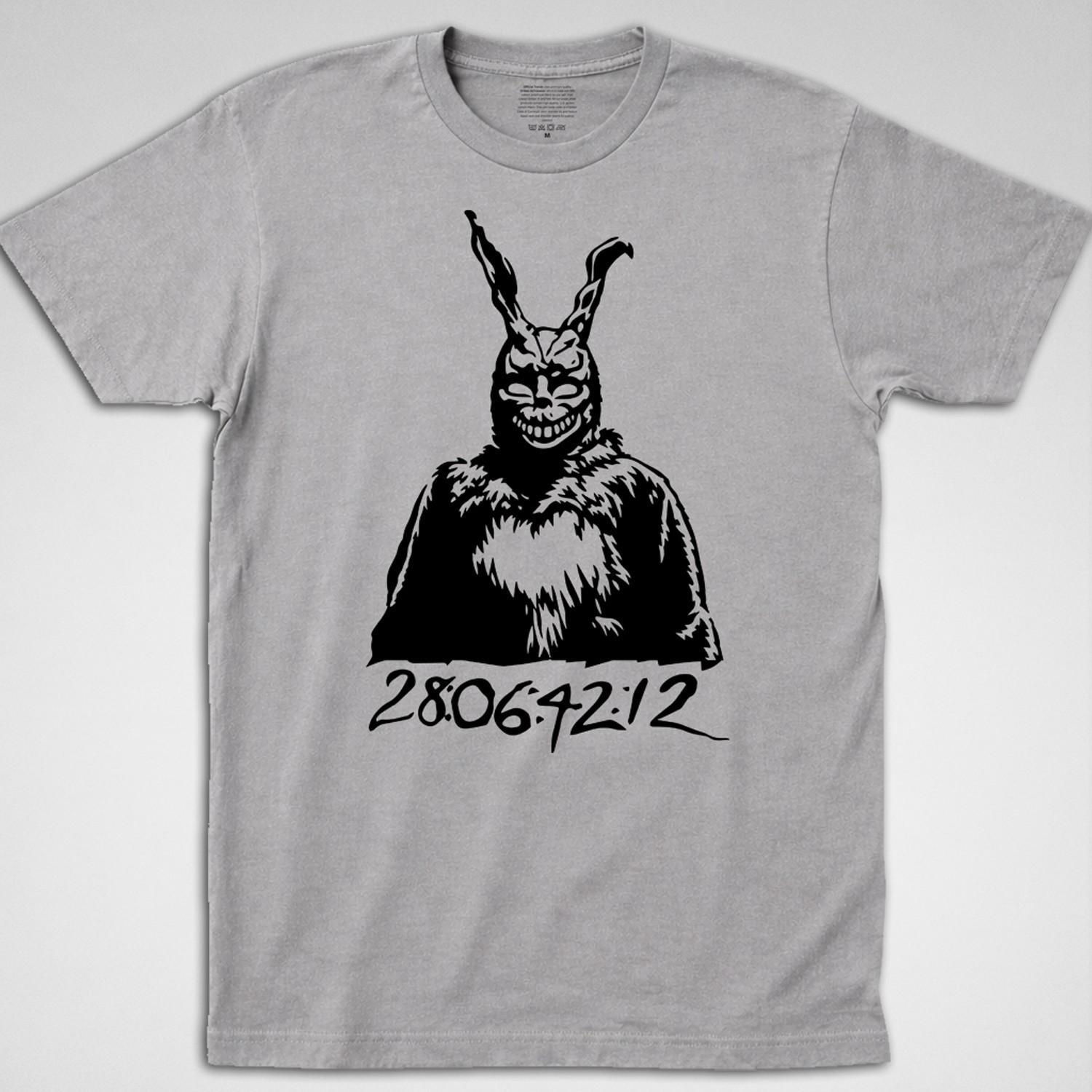 Футболка Donnie Darko Фрэнк Банни 28 06 42 12 костюм кролика путешествие во времени y2k фильм S