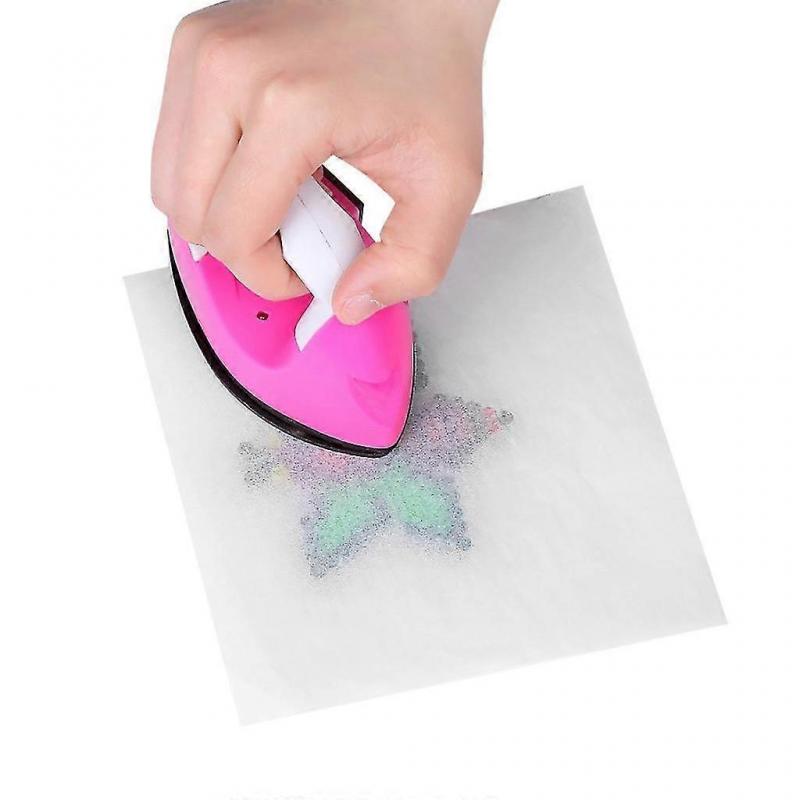 Steam Iron Portable Mini Electric Iron Travel Plastic Beads Clothes Sewing Supplies Clearance