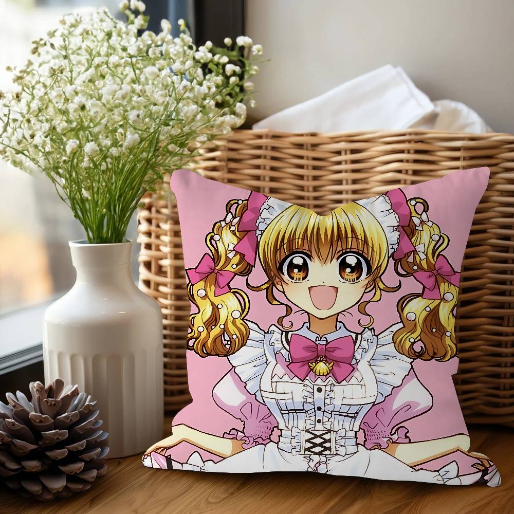 Mermaid Melody Anime Pichi Pitch Pillowcase Toon Gift Cushion Cover Bedroom Home Sofa Chair Seat Decor Pillow Case
