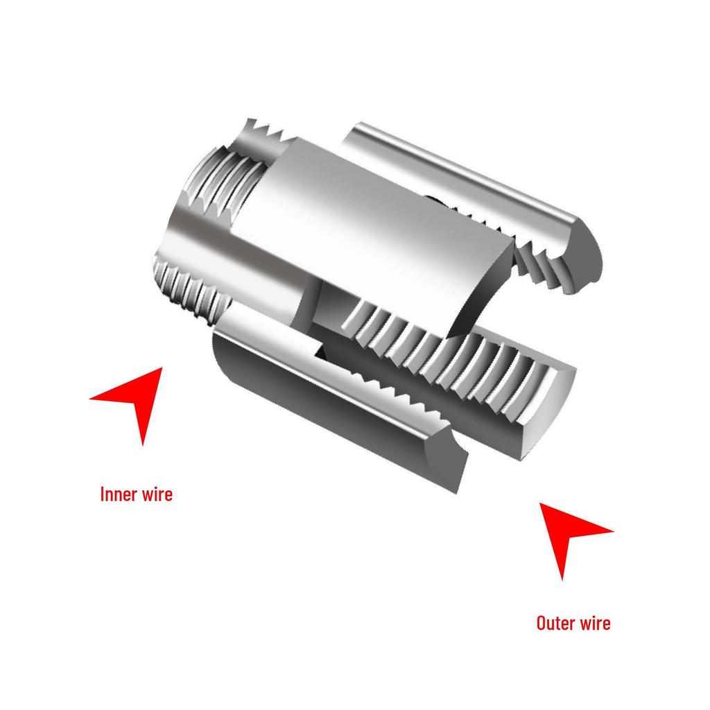 Universal Electric Drill Threading Tool for 4-6 Point PVC Water Pipes