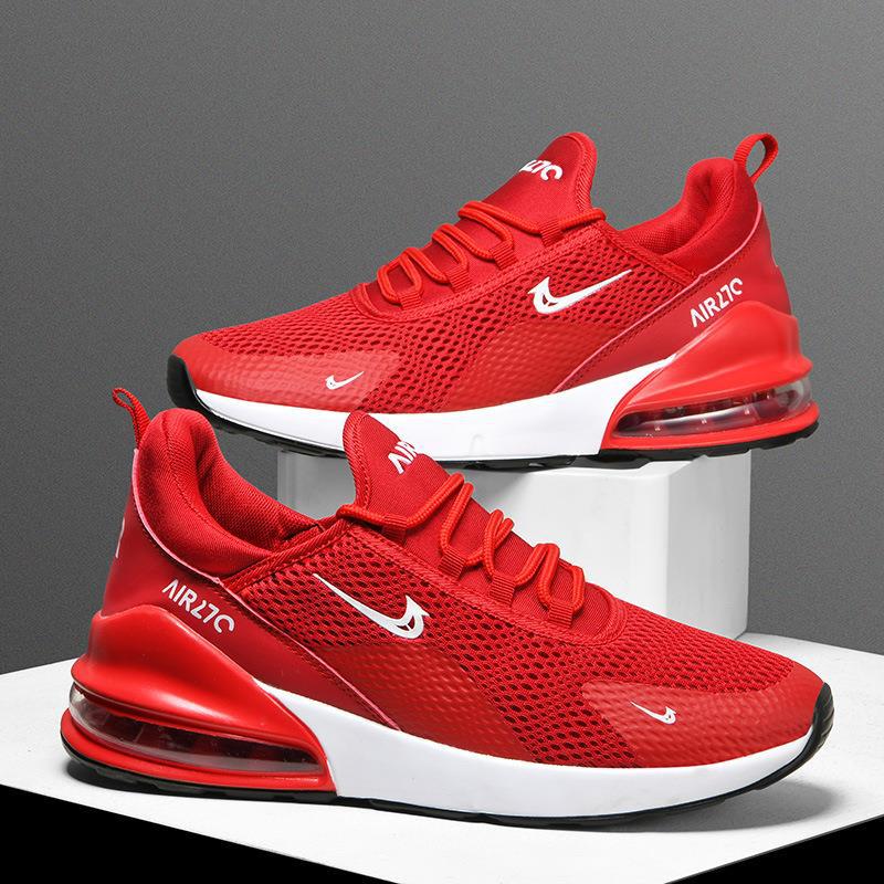Summer Mesh Sports Shoes Air Cushion Shock Absorption Running Shoes Casual Couple Shoes Student Shoes