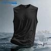 Jeanswest Men's Ice Silk Cooling Sleeveless Tank Top