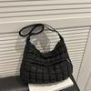 Street Style Large Tote Bag With Topzip Closure And Polyester Lining For Casual Daily Use