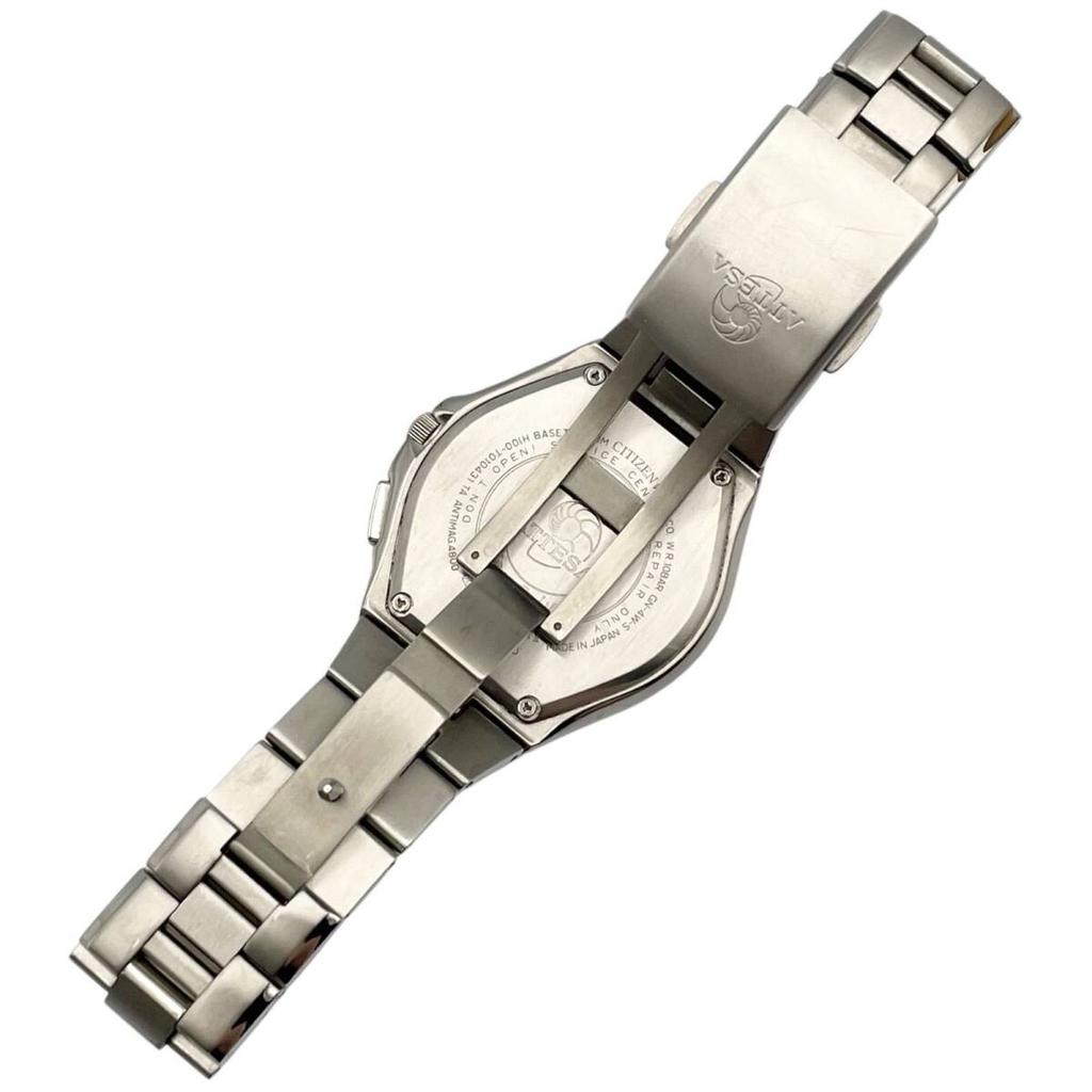 CITIZEN Box ATESSA Solar Round included. /Radio-controlled. H100-T010431 Radio-controlled Watch, Day/Date, Analog, Duratect, [x4]