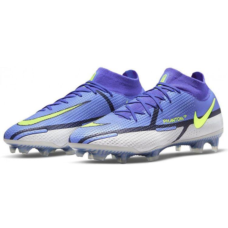 Nike Phantom GT2 DF Elite FG Recharge Pack Men Sneakers Blue Sapphire Grey-Fog CZ9889-570