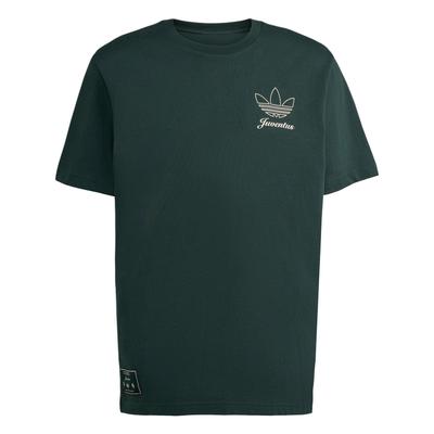 T-shirt à Manches Courtes et Col Rond Ample Originals Juventus Terrace Icons Homme Tops JM9466