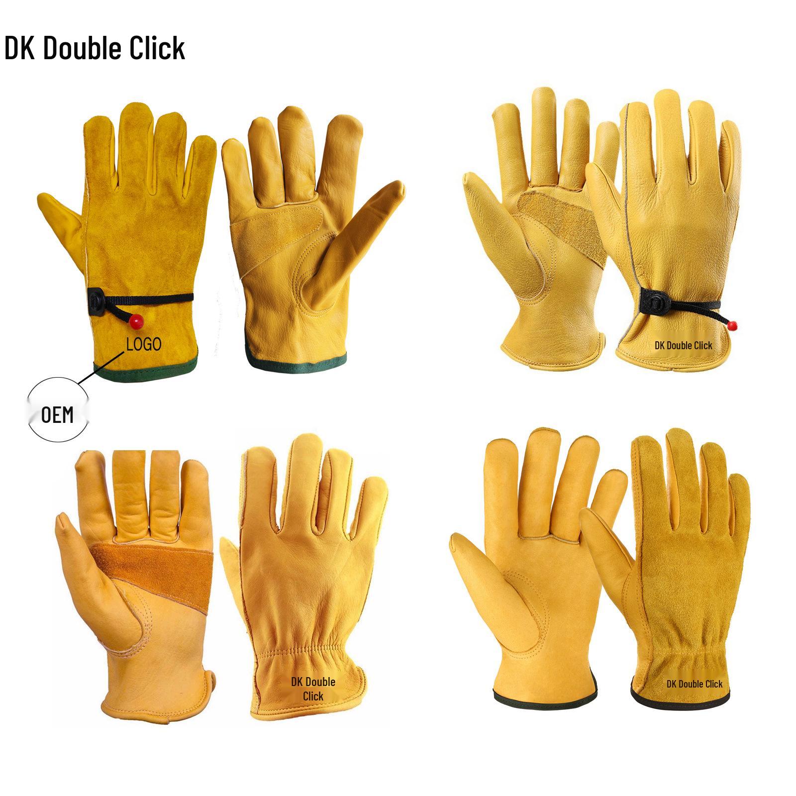 

Перчатки водителя из коровьей кожи высшего сорта: Мягкие, износостойкие, термостойкие сварочные и садовые защитные перчатки