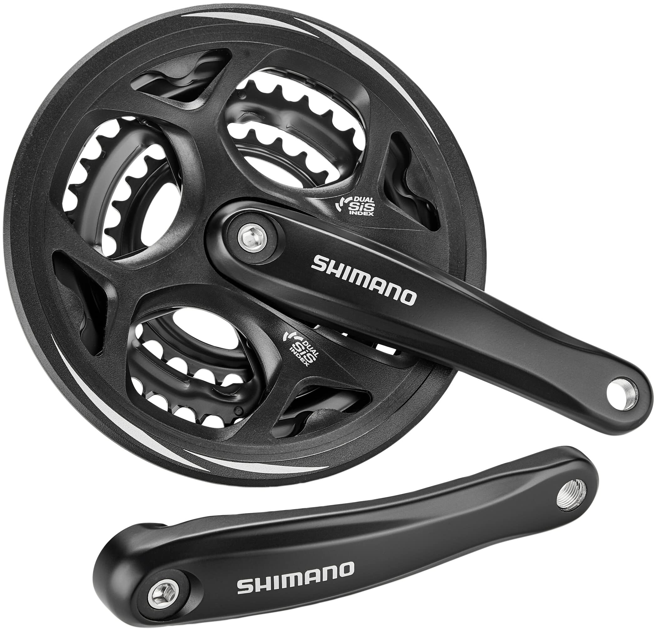 Shimano FC-M311 Black 48X38X28T 175mm 8/7S Chain Guard EFCM311E888CL чёрный