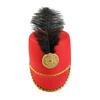 Verkleidung Marschkapellenhut Sonnenschutz Tambourmajorhut Uniformhut Cosplay Karneval