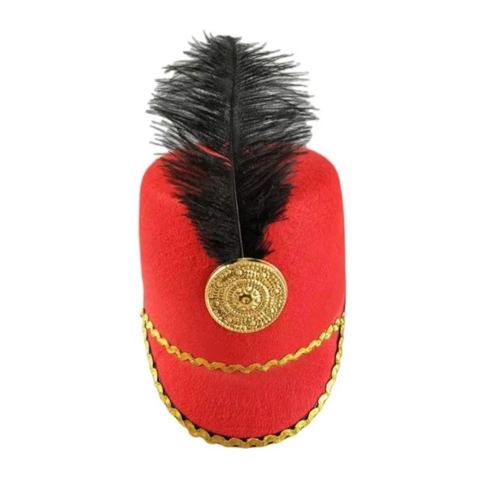 Verkleidung Marschkapellenhut Sonnenschutz Tambourmajorhut Uniformhut Cosplay Karneval