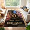 Lord Rings Customize Your Name Floor Mat Perfect for Playrooms Balcony Dormitory Hallway Antislip Carpet Decorate Offices Wedding Party Gift