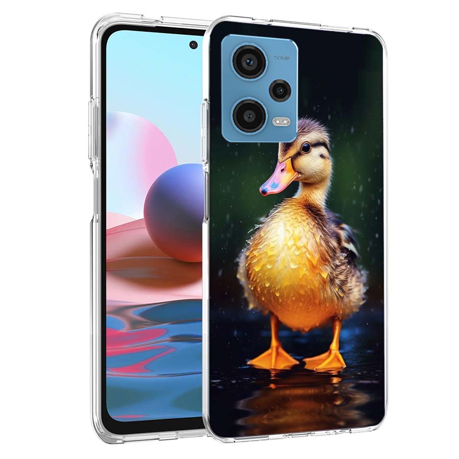 Yellow Duck Phone Case For Redmi Note 13 12 14 15 Pro Plus 13R 11 11T 11E 11S 10 Pro 10S 9 9S Cover Cell Clear TPU Capa Cases Sh