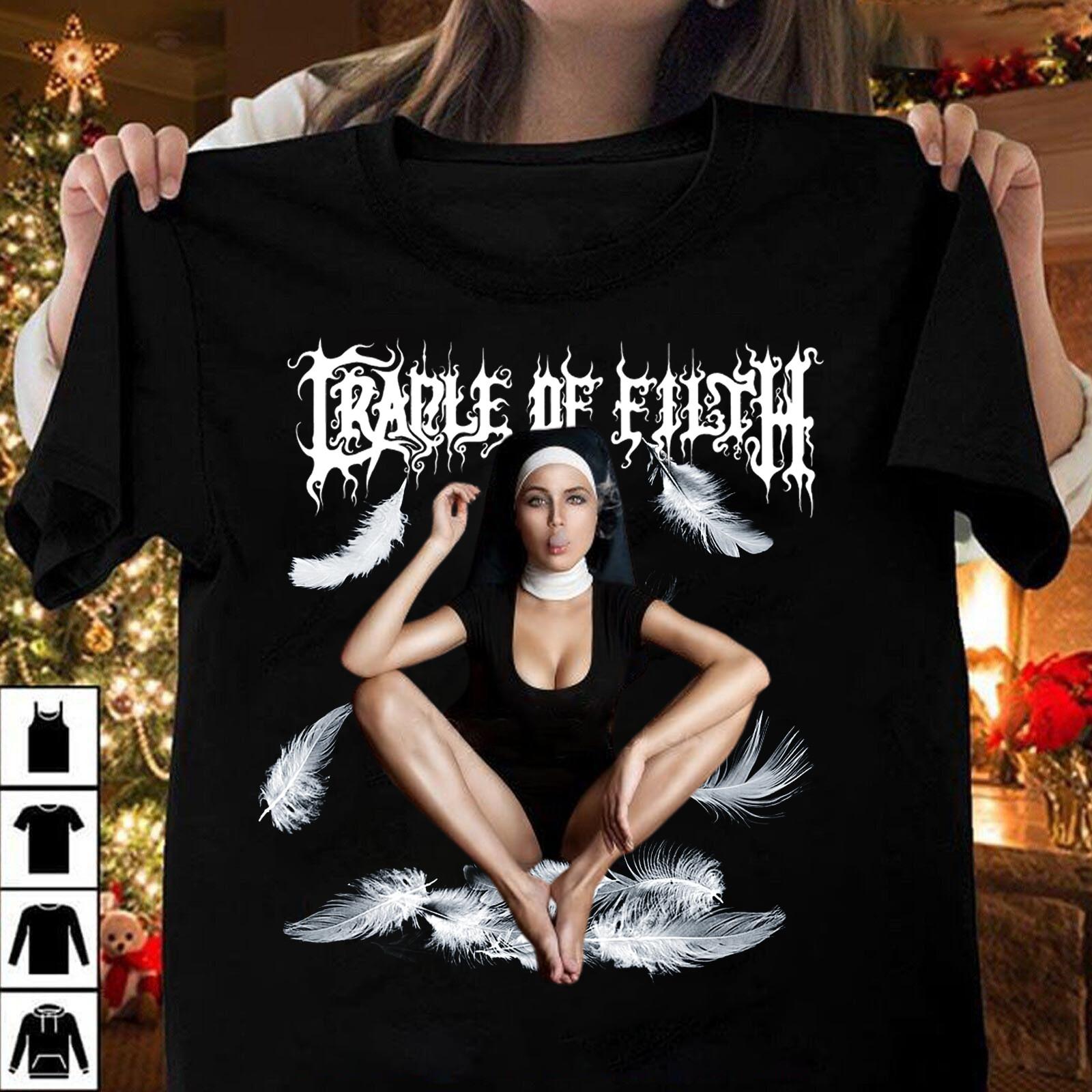 Rare Cradle Of Filth Band Short Sleeve Gift For Fan S to 5XL T-shirt TMB4266 XXXXL