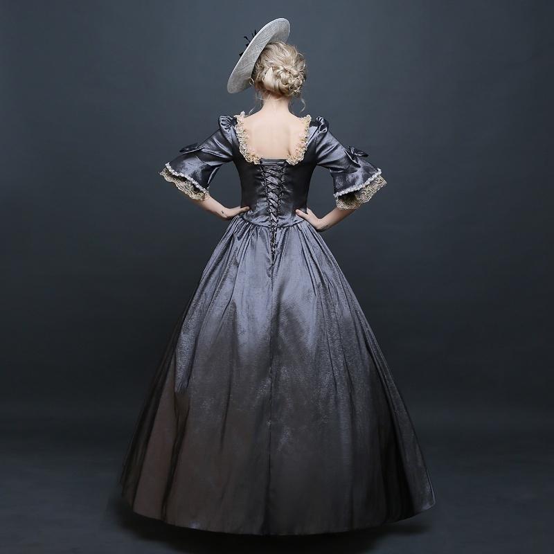 Masquerade Ball Gown 18th Century Fancy Dress Buy 18th Century Georgian  European Court Maxi Long Baroque Dress - Main Image