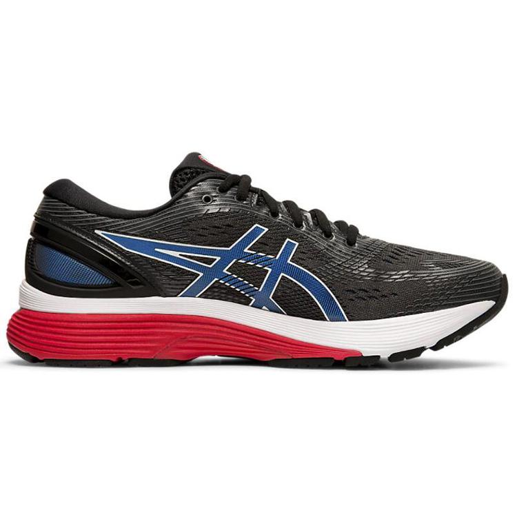 New Asics Gel Nimbus 21 'Black Electric Blue' 1011A169-005