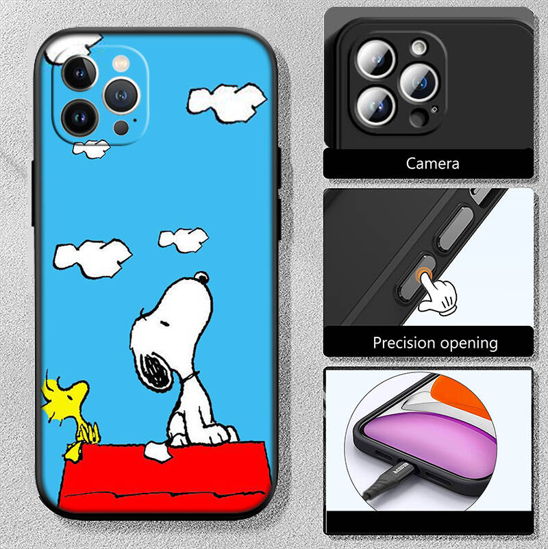 Charlie Snoopy Case for Samsung A06 A35 A25 A24 A15 A05S A05 M55 M35 M15 A02 A12 A13 A10 A16 A20 A30 A22 A31 A32 A33 A42 A50