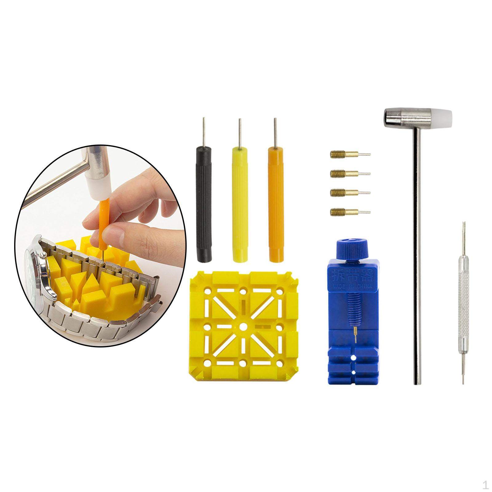 Watch Repair Tool Kit for Strap Adjustment, 11pcs Professional Remover