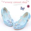 Girls' Fashionable High Heels Korean Style Princess Shoes Student Performance Leather Shoes