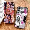 Friday N-Nicki M-Minaj Phone Case For Samsung Galaxy A73,A72,A71,A70,A53,A52,A51,Soft Silicone Black Cover