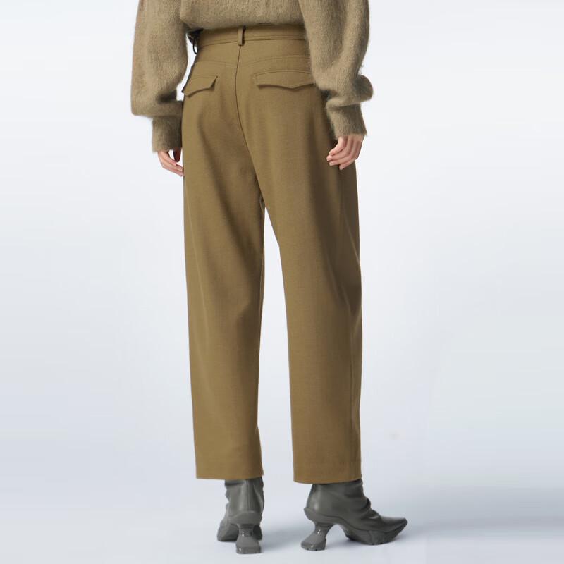 JNBY 2023 Winter Tapered Casual Trousers