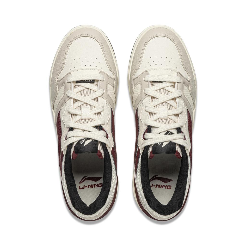 Li Ning Yue Bai 2 V2 Fashion Classic Street Trend Soft Comfortable Non-Slip Wear-Resistant Sneakers Low-Top Skate Shoes Men sneakers AGCW505-2
